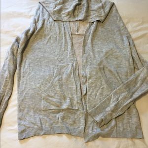 Lululemon knit slouchy sweater with hood