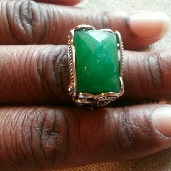 Interchangeable Jade ring - Picture 1 of 4