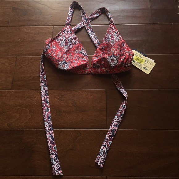 Lucky Brand, never worn. Red, white & blue bikini