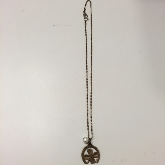 Vintage gold necklace.