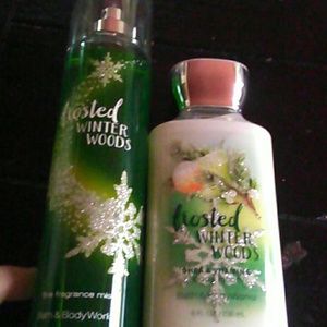 Full size bbw frostes winter woods