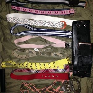 Lots of belts!