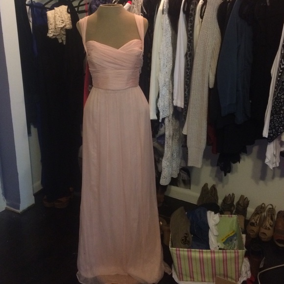 Blush Bridesmaid Dress