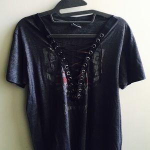 Laced Up Tshirt