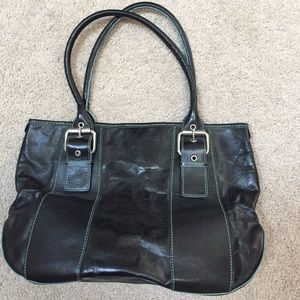 Hype Black Leather Purse