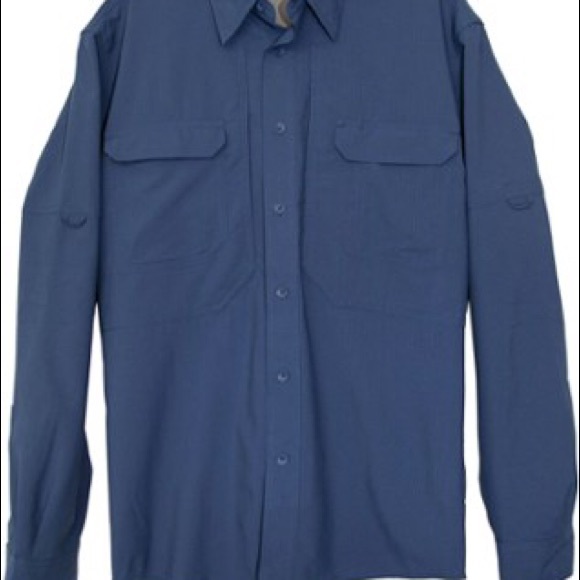 Royal Robbins gray light expedition shirt sz XXL - Picture 3 of 4