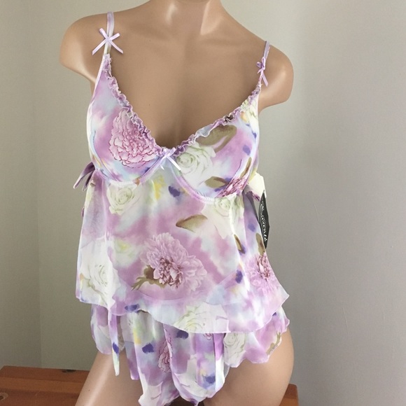 Escante Other - Pink and Lilac Nighty Sz L