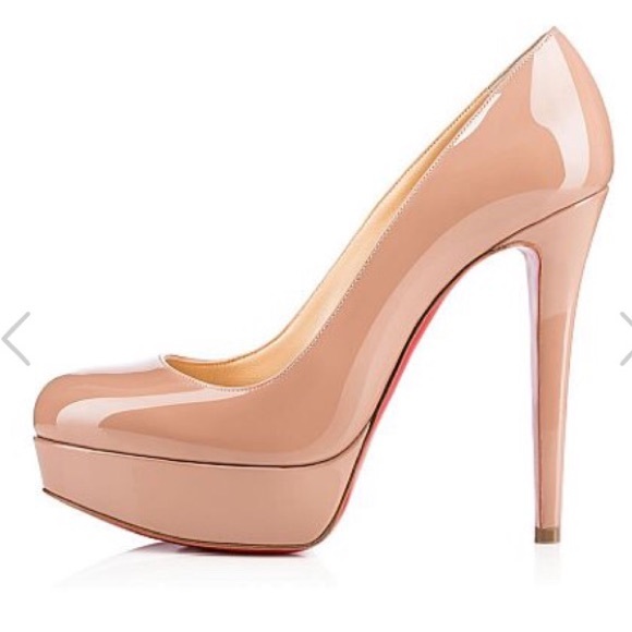 Christian Louboutin Bianca Nude Pumps Size 5.5 - Picture 2 of 3