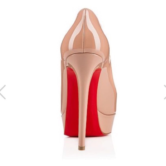 Christian Louboutin Bianca Nude Pumps Size 5.5 - Picture 3 of 3