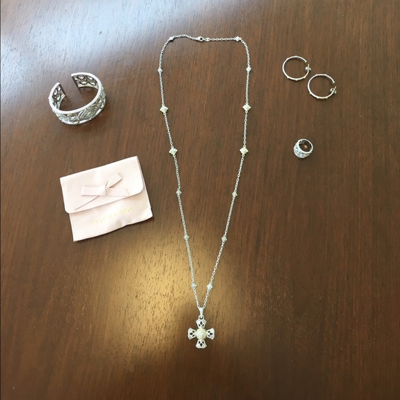 Judith Ripka Sterling Silver Cuff - Picture 4 of 6