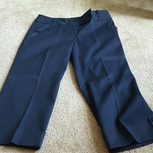 Ann Taylor size 4  Lindsay blue crop dress pants