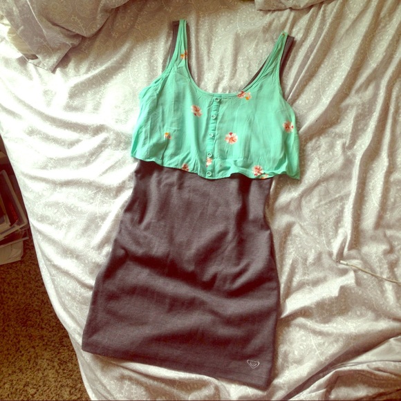 Flowy Top Bodycon Roxy dress