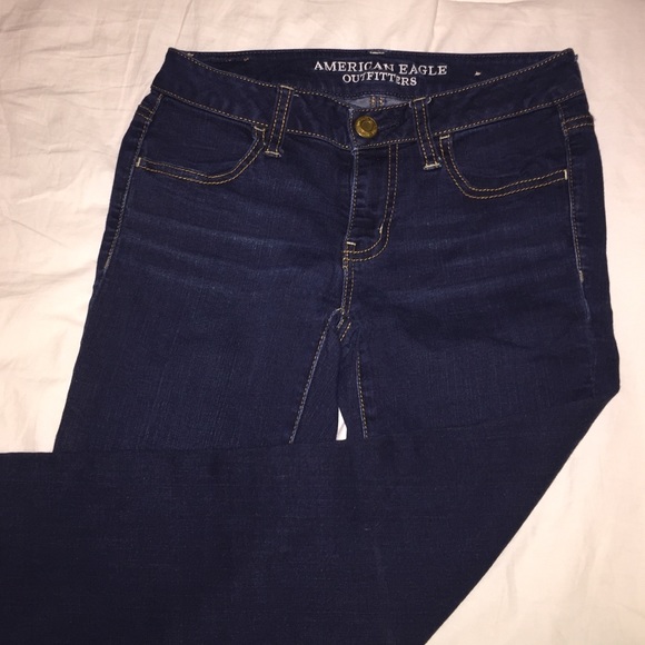Dark Denim American Eagle Skinny Jeans Size 2