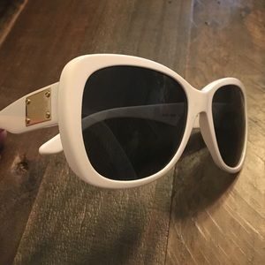 White Versace Sunglasses