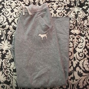 VS PINK baggy sweat pants
