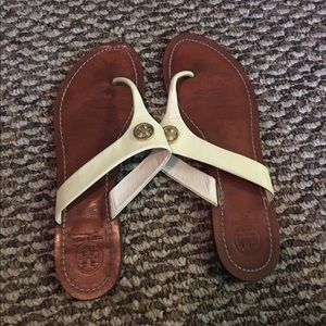 TORY BURCH White sandals