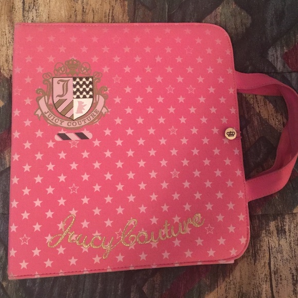 Juicy couture school binder