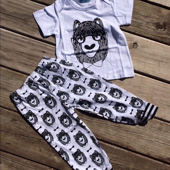 Bow tie Bear Set