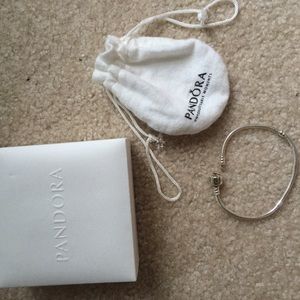 Brand new authentic Pandora bracelet in silver