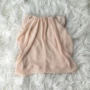 Express size XS blush tube top