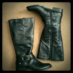🍁🍂🍃NWOT black riding/motorcycle boots