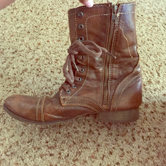 Steve Madden combat boots