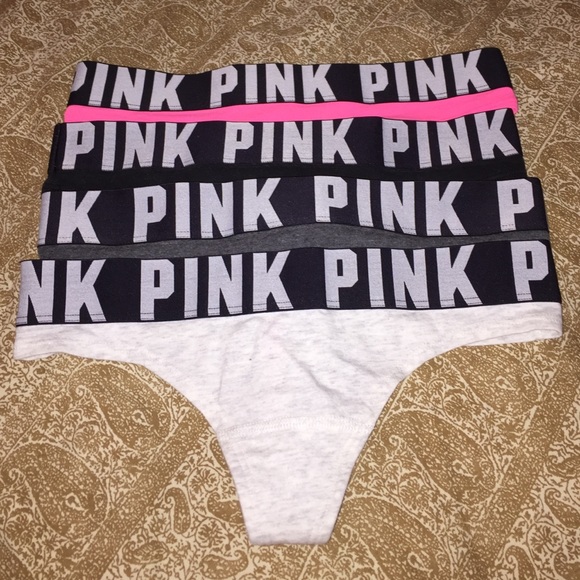 Vs PINK NEVER WORN thong bundle