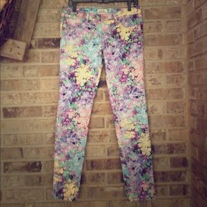 Gorgeous floral jeans