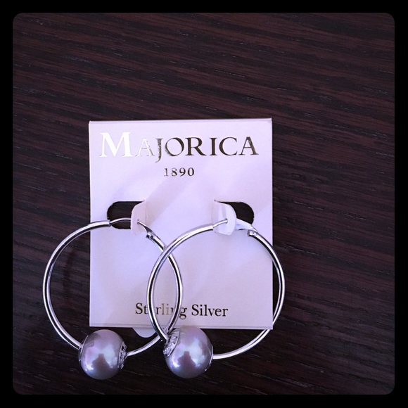 Brand new hoop earrings from Neiman Marcus