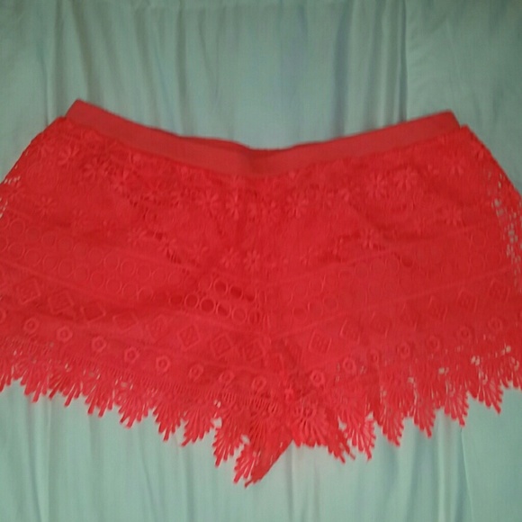Bright Salmon Shorts
