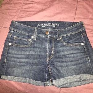 AEO jean shorts