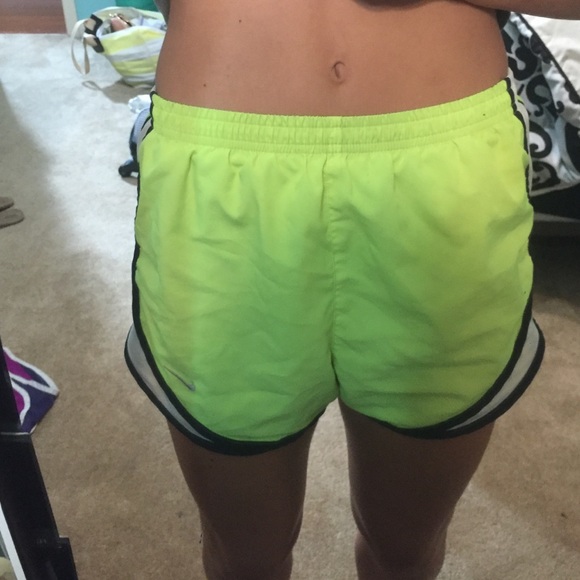 Neon Yellow Nike Shorts Size XS