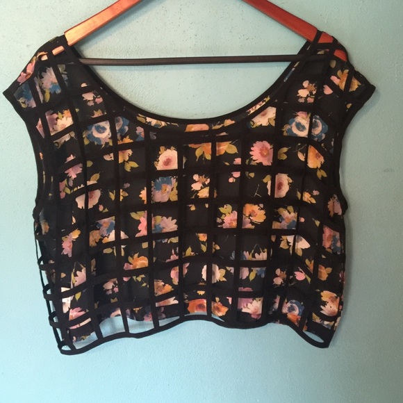 LF flower print Millau chiffon blouse - Picture 2 of 3