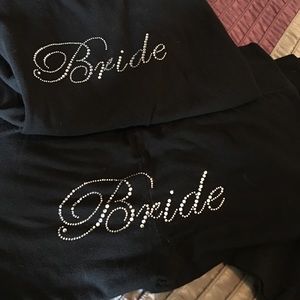 Bride sweat outfit