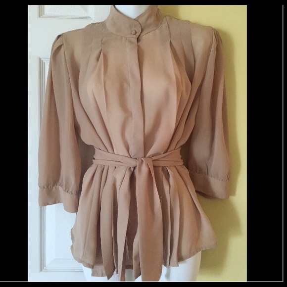 100% Pretty Polyester Dress shirt