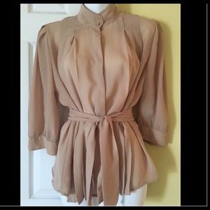 100% Pretty Polyester Dress shirt