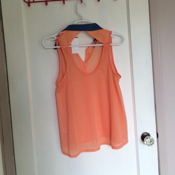 Orange tank top - Picture 2 of 4