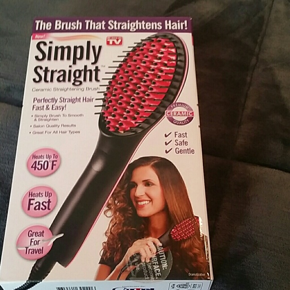 Brush straightner