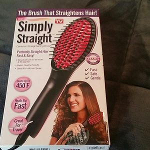 Brush straightner