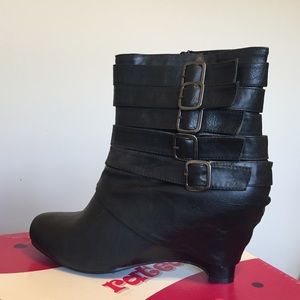 Not Rated Black Booties