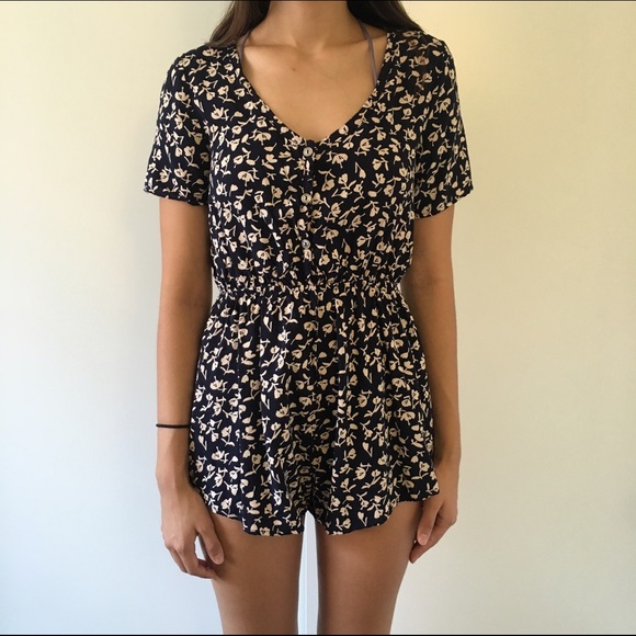 Brandy Melville Other - Floral romper NWOT