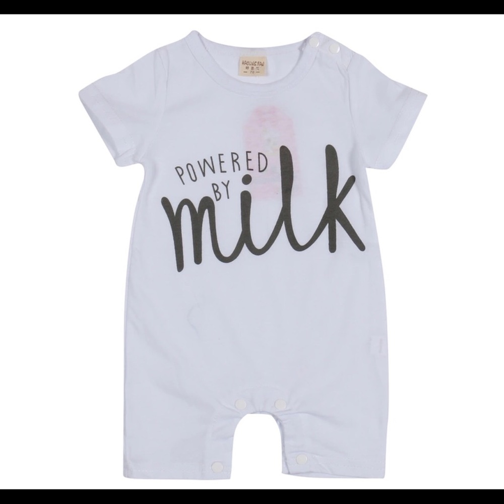 Powered By Milk Romper - Picture 2 of 2