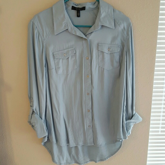 Jessica Simpson button down blouse