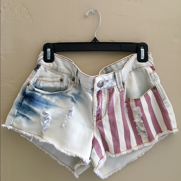 American flag vintage shorts