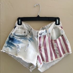 American flag vintage shorts