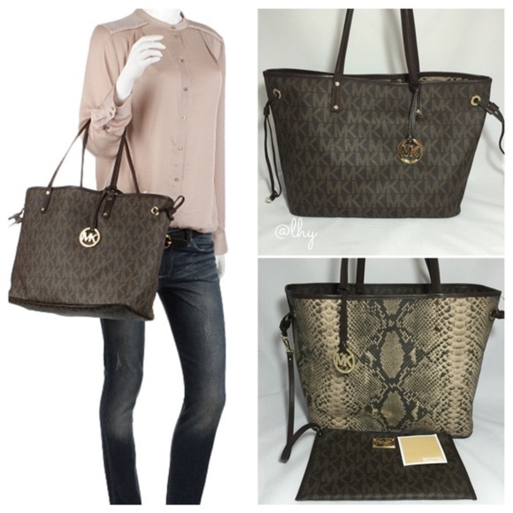 Michael Kors Jet Set Reversible Medium Tote