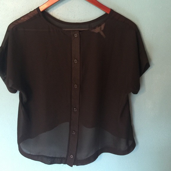 Black Kirra chiffon - Picture 2 of 4