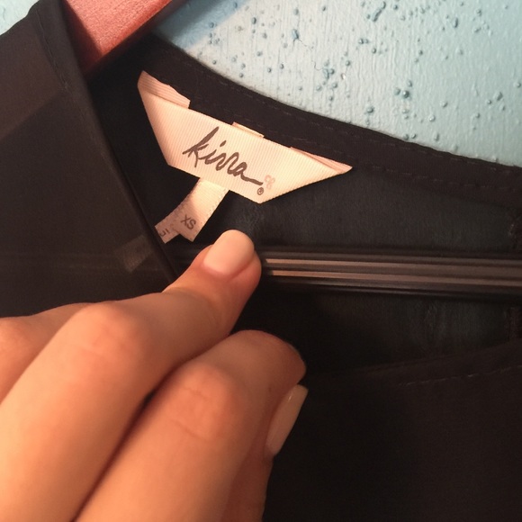 Black Kirra chiffon - Picture 3 of 4