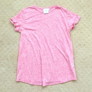 ASOS Maternity Boyfriend Tee in Heather Pink-Sz 2