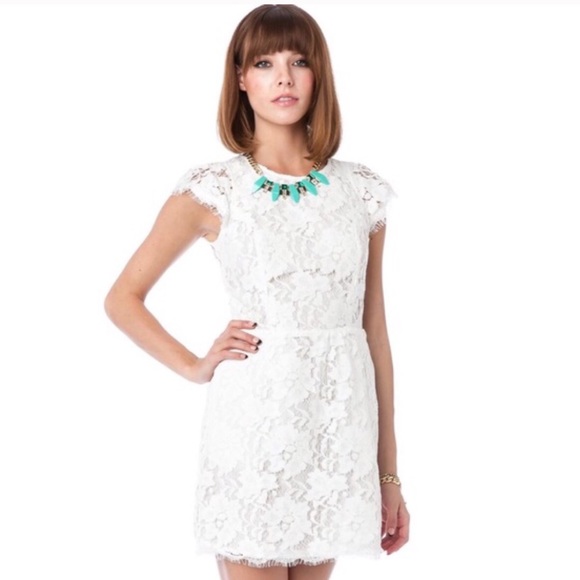 For Love and Lemons Dresses & Skirts - ⛔️SOLD⛔️White Lace Dress